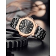 Brushed dial detail of LONGBO Aurelius analog watch